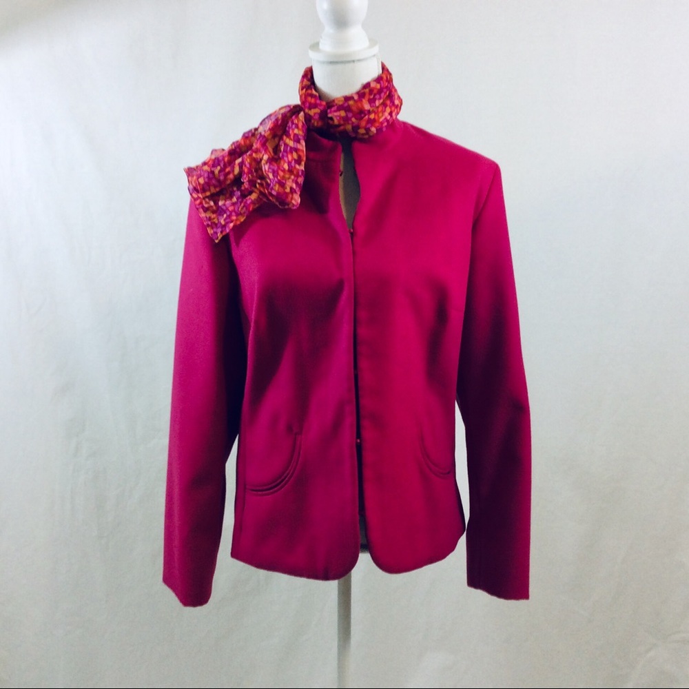Chico’s Hot Pink Jacket (Chico’s size 3)